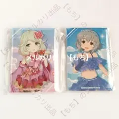 遊佐こずえ　成宮由愛　スクエア缶バッジ　シンデレラガールズ　コトブキヤくじ　Ｄ賞