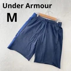 アンダーアーマー ヒートギア スポーツウェア ハーフパンツ ネイビー M