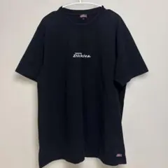 Dickies ロゴ刺繍 Tシャツ ブラック LLサイズのサムネイル