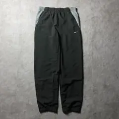 【archive】90s NIKE ナイロンパンツ 刺繍ロゴ テック y2k 黒