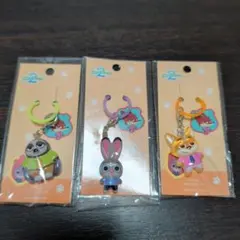 ズートピア めじるしチャーム 3種セット