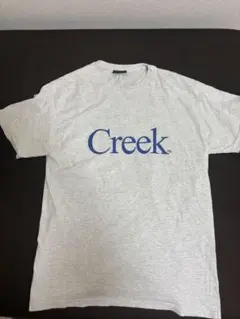 Creek ロゴ Tシャツ Lサイズ グレー