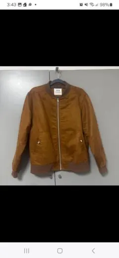 ikka MA-1 ジャケット Lサイズ ブラウン