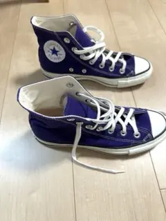 converse コンバース　オールスター　ハイカット　24.5 パープル