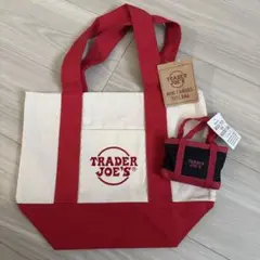 【新品】TRADER JOE'S ミニトート&マイクロミニ エコバッグ セットB