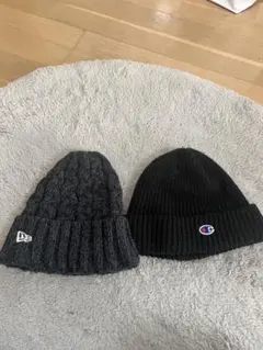 New Era & Champion ニット帽セット