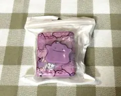 AirPods1/2ケース ポケモン 紫　メタモン　パープル