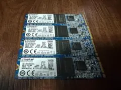 m.2 SSD 256GB Kingston SATA 動作確認済み 4枚セット