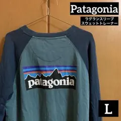 Patagonia ラグランスリーブ　スウェットトレーナー　Lのサムネイル