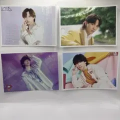M!LK吉田仁人 生写真4枚セット