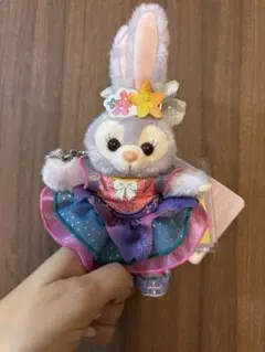 新品 タグ付きステラルー　20周年 ぬいぐるみ キーホルダー 香港