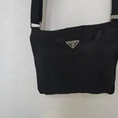 超美品】PRADA プラダ テスートナイロン ポコノ ショルダーバッグ 黒