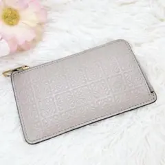 美品✨ LOEWE ロエベ リピートアナグラム フラグメントケース ライトオーツ
