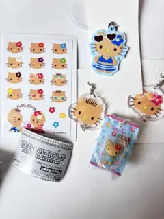 ハローキティ パッケージコレクション＋おまけ4点
