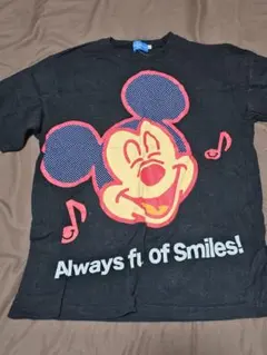 ミッキーマウス Tシャツ 黒