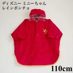 ディズニー リゾート ミニーちゃん キッズ レインポンチョ 110cm 女の子