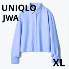 【大人気】UNIQLO JWA オックスフォードシャツ　XL　61ブルー　美品