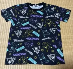 キッズTシャツ　ポケモン　黒　140 しまむら