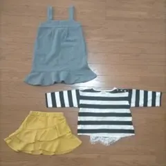 【3点セット】全サイズ90cm petit main 女の子