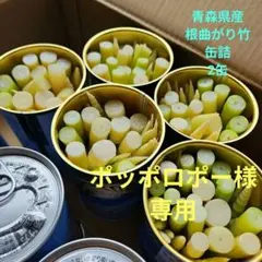 青森県産 根曲がり竹 缶詰 2缶セット - メルカリ