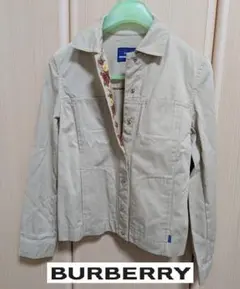 バーバリー / BURBERRY　ジャケット　サイズ38　ベージュ　中古・現状