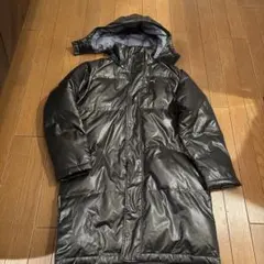 PUMA フード付き 黒 ベンチコート　160