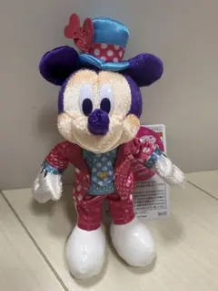 ミッキー　ぬいぐるみバッジ　ミニーのファンダーランド　ミニファン