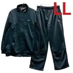 FILA フィラ ジャージ 上下セット LLサイズ チャコールグレーのサムネイル