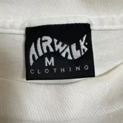 AIRWALK エアーウォーク ロングスリーブ 白 M USA製 使用感ありのサムネイル