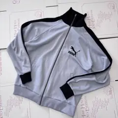 80s PUMA ヴィンテージ トラックジャケット Mサイズ　短丈
