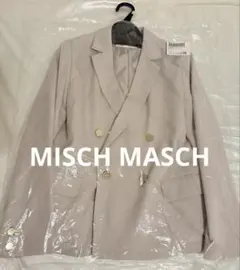 新品未使用 2025新作 スプリングテーラードジャケット 金ボタン ダブルボタン