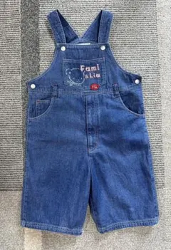 familiar デニムオーバーオール 100cm