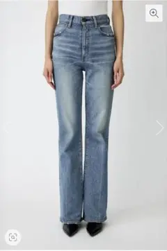 【美品】MOUSSY MVS FLARE 22インチ moussy MVS フレアデニム 22インチ