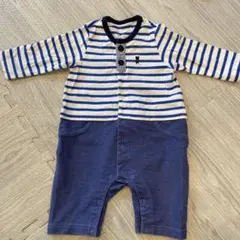 ⭐️値下げ⭐️【美品】ミキハウスファースト　長袖ロンパース70