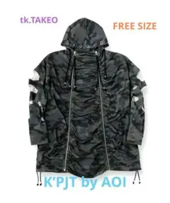 K’PJT by AOI『Lightweight Parka』 迷彩 パーカー