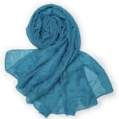 ターコイズ　ストール 大判