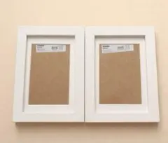 IKEA イケア RIBBA フォトフレーム13×18 2点セット 北欧ホワイト