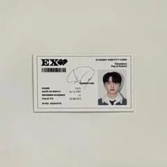 EXO ギョンス IDカード シーグリ トレカ グッズ