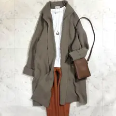 人気 イエナ ウールカシミヤニットガウンコート ロングカーディガン 定価2.5万