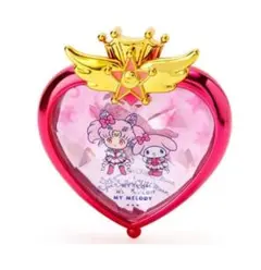 セーラーちびムーン&マイメロディ コンパクト型ミラー