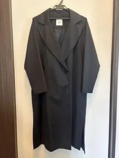 【新品】TONAL ロングガウン　トレンチ　チェスターコート　ネイビー　38M