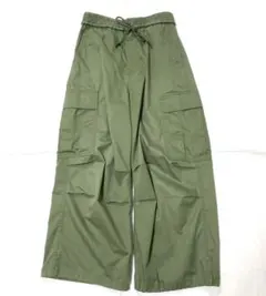 【1500円均一】GU ジーユー　カーゴパンツ　ワイドパンツ ユニセックス