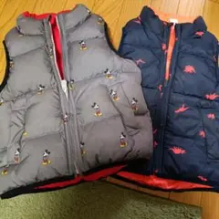 GAP　ダウンベスト　2枚組