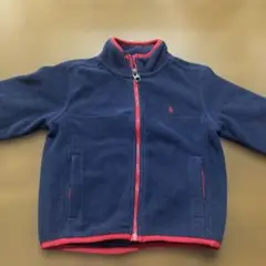 ラルフローレン　フリースジャケット　ネイビー 110