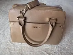 フルラ　FURLA ベージュ　ボストンバッグ　ショルダーバッグ