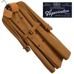 アクアスキュータム メンズカシミアコート150周年限定コレクション 38 希少