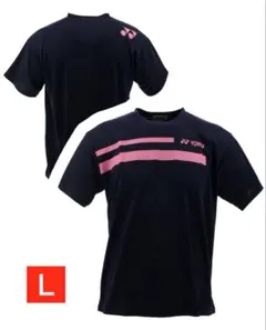 YONEX UNI ドライTシャツ メーカー別注 ブラック 007 Ｌサイズ