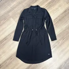 ✨極美品 トミーヒルフィガー シャツワンピース 2WAY 黒 Sのサムネイル