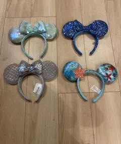 ミッキー耳カチューシャ 4個セット　ディズニー