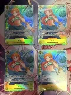 ワンピースカード ナミ パラレル 4枚セット